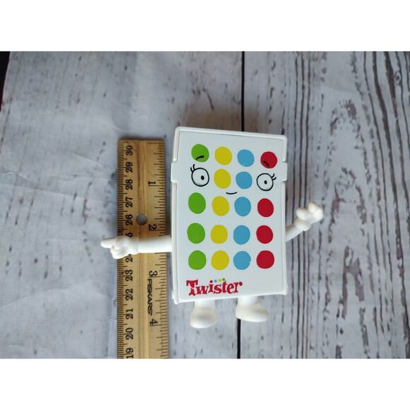 2020 HASBRO GAMING FINGER TWISTER GAME McDONALDS HAPPY MEAL TOY #7 used - Picture 5 of 5
